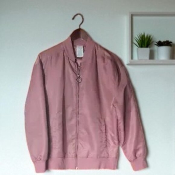 Reebok Pink Bomber Jacket - Picture 1 of 6